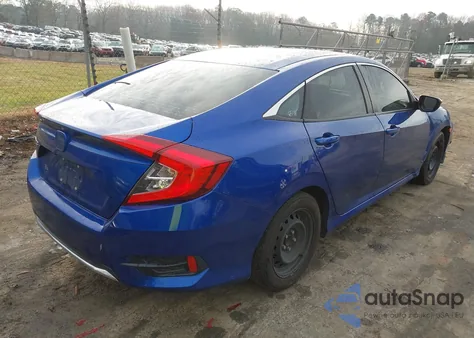 2021 Honda Civic Lx из США, поврежденный, VIN 2HGFC2F6XMH532934
